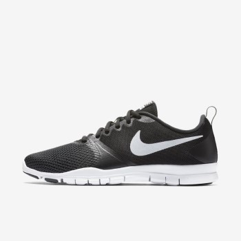 Nike Flex Essential TR - Női Edzőcipő - Fekete/Sötét Szürke/Fehér/Fekete